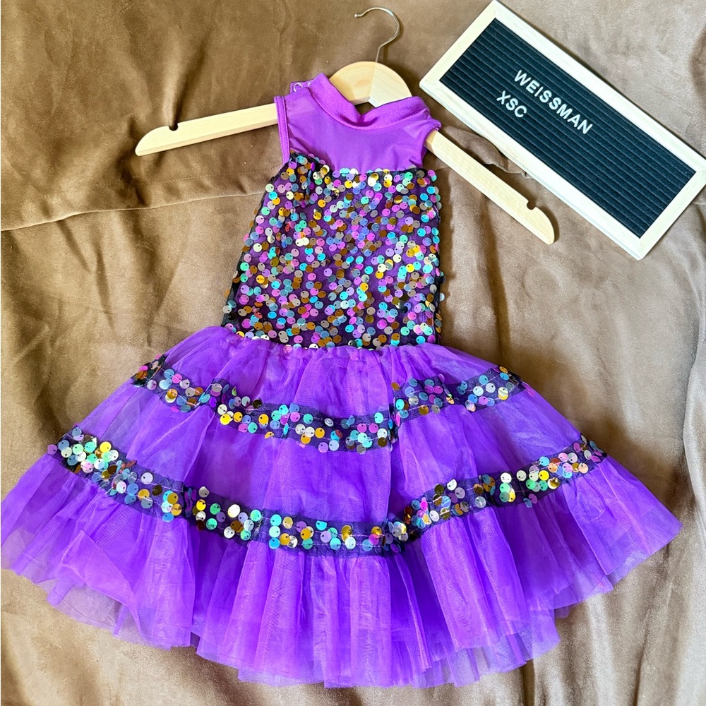 Purple Dance Costume